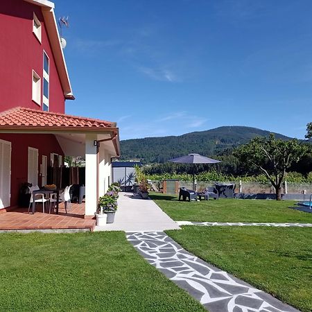 Apartamento En Bloque Vivienda Con Piscina Y Barbacoa A 15 Min De La Playa Meis Exterior photo