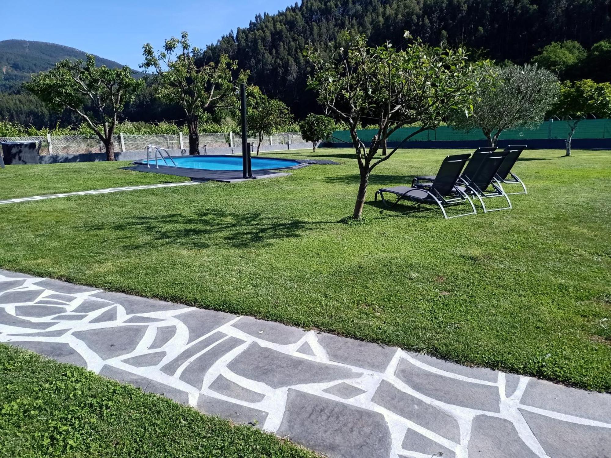 Apartamento En Bloque Vivienda Con Piscina Y Barbacoa A 15 Min De La Playa Meis Exterior photo